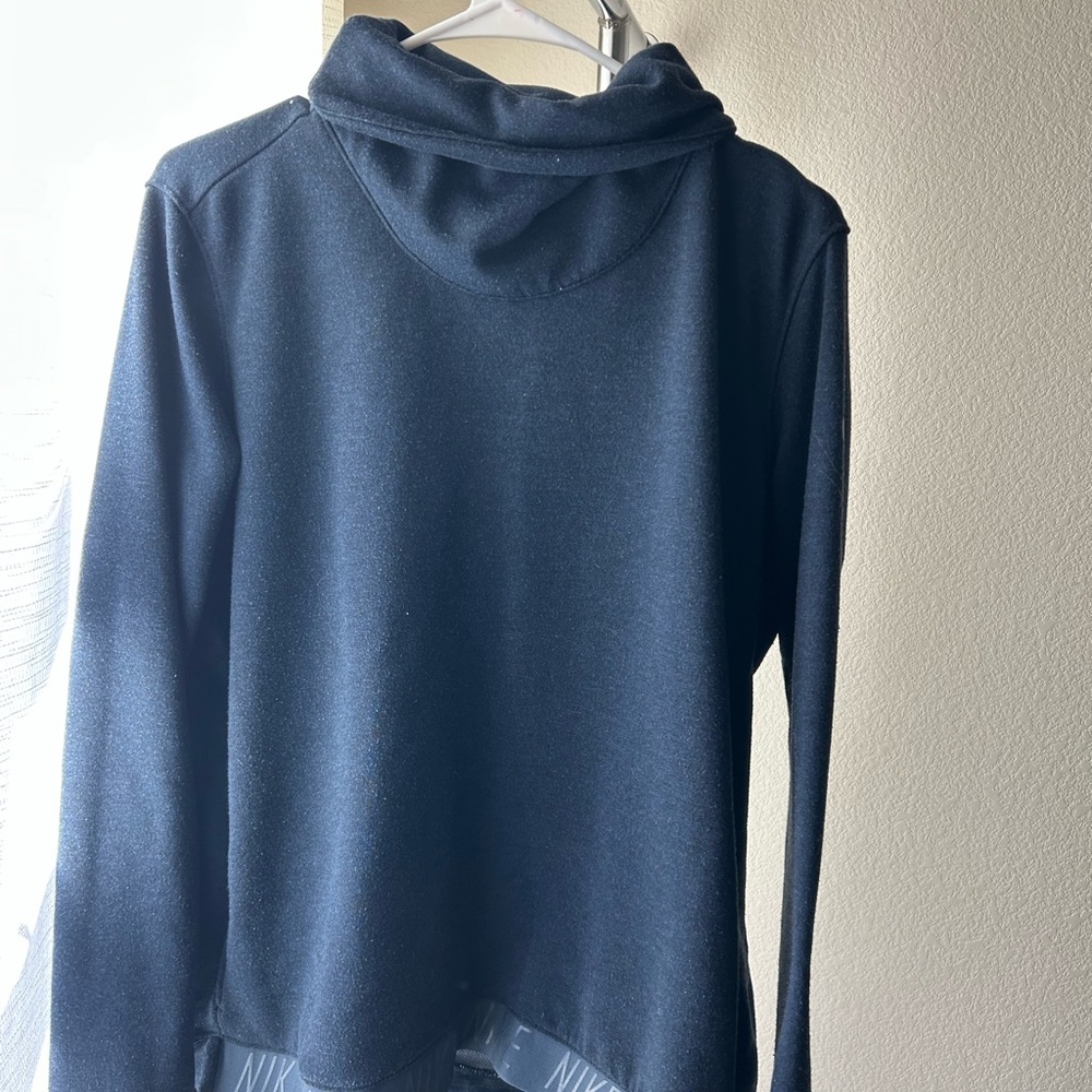 Nike Dri-FIT blue turtleneck pullover